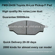 Toyota Pick-up disc brake pad D438
